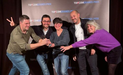 L’agence MadameMonsieur a décroché le prestigieux prix TOP/COM